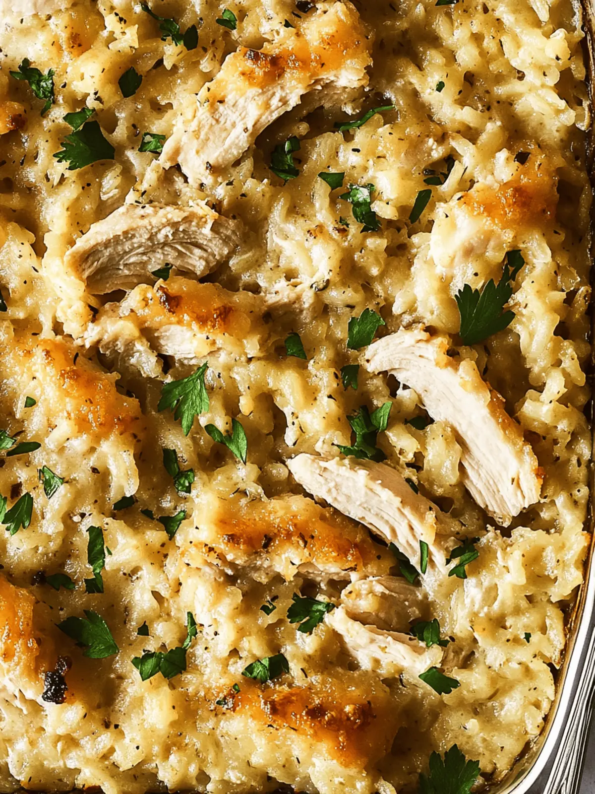 Comforting Chicken & Rice Casserole for Busy Nights 3 Chicken & Rice Casserole