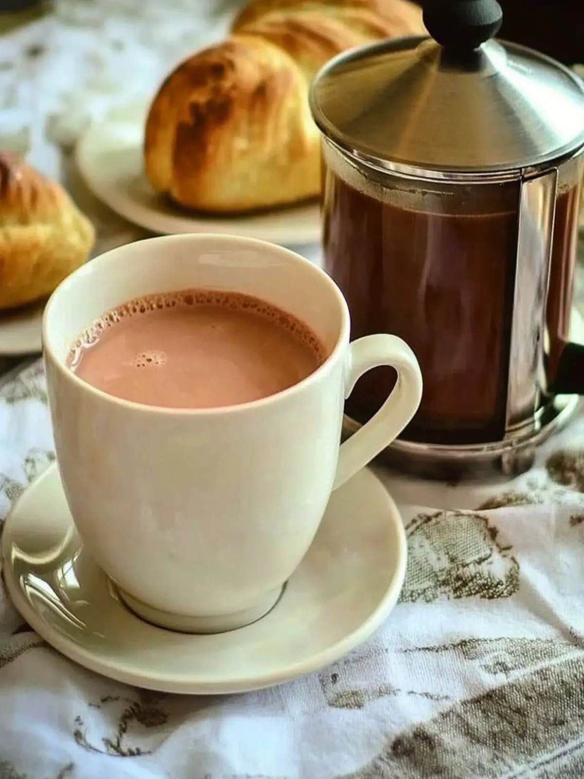 French Press Breakfast Chocolate