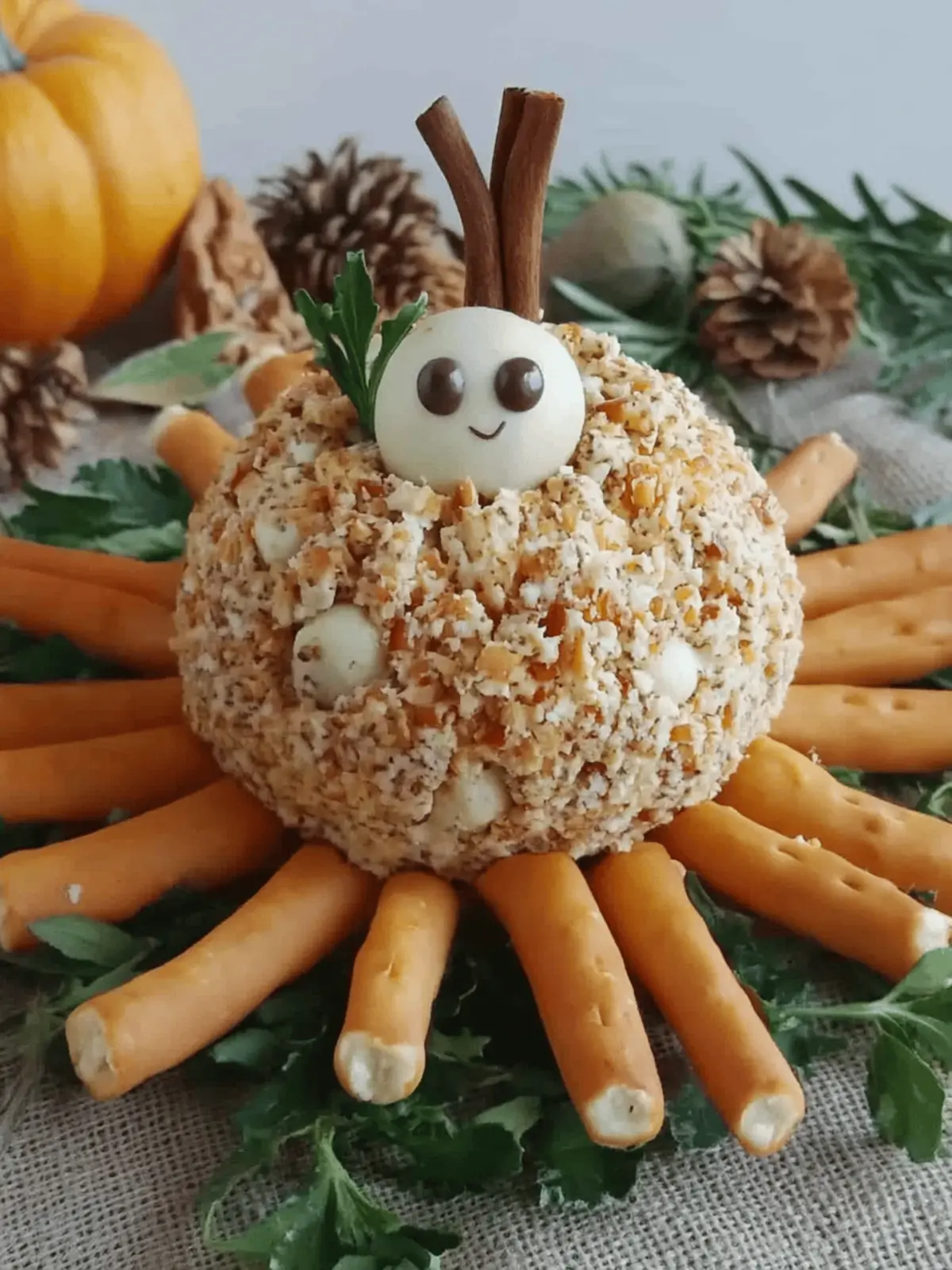 This Turkey Cheese Ball Is A Fun Thanksgiving Appetizer