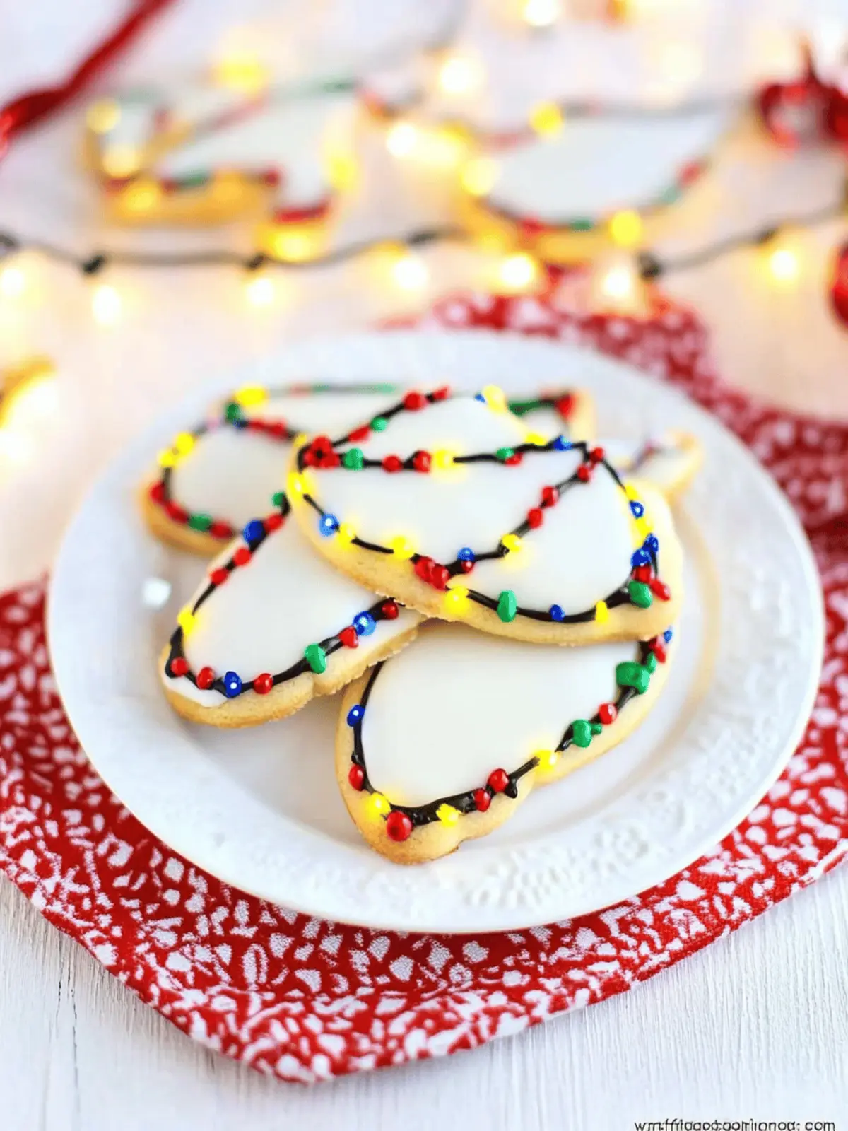 Delightful Christmas Light Cookies to Brighten Your Holidays 3 Christmas Light Cookies