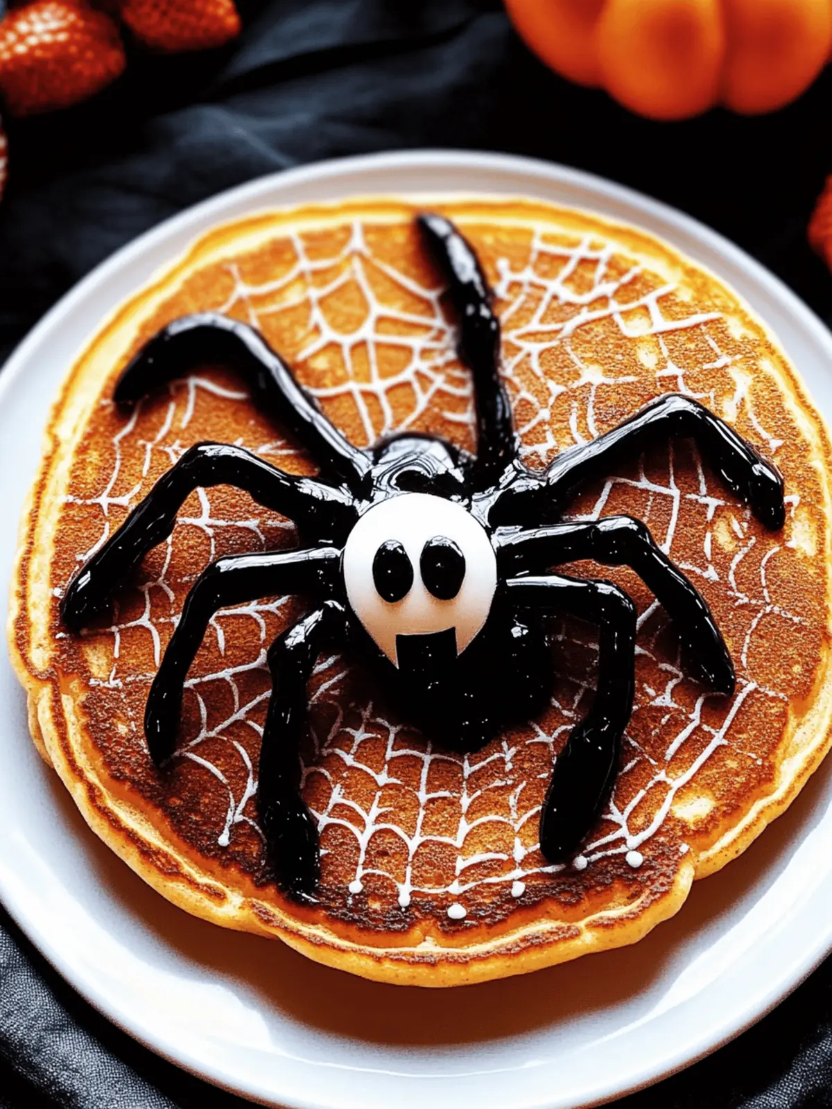 Easy Spider Pancakes – Adorable Halloween Breakfast Delight 5 Easy Spider Pancakes – Cute Halloween Breakfast Idea