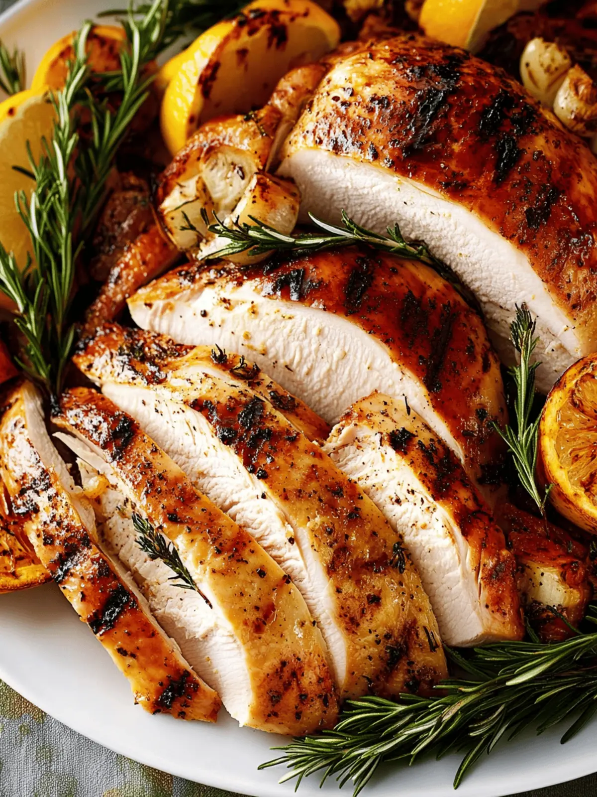 Grilled Turkey Bliss: Juicy Flavor for Your Holiday Feast 3 Grilled Turkey