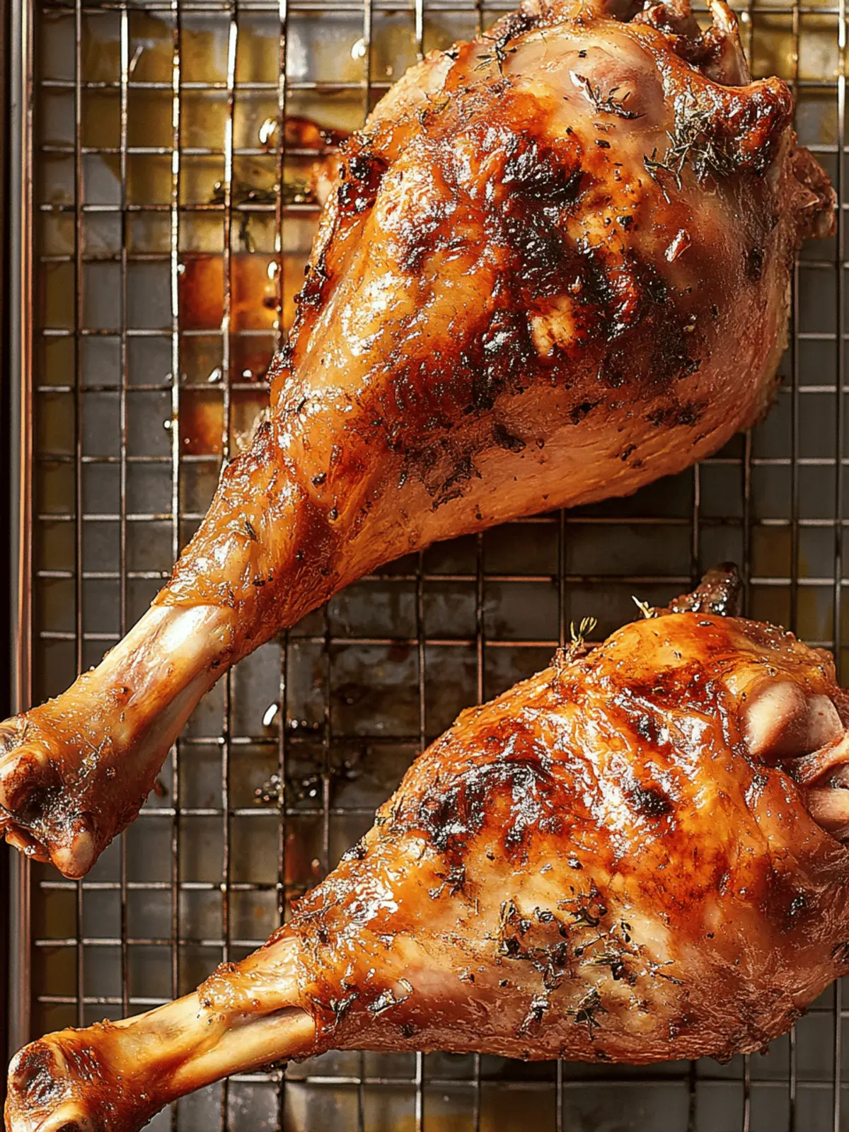 Tender Roasted Turkey Legs for Effortless Holiday Feasting 4 Roasted Turkey Leg