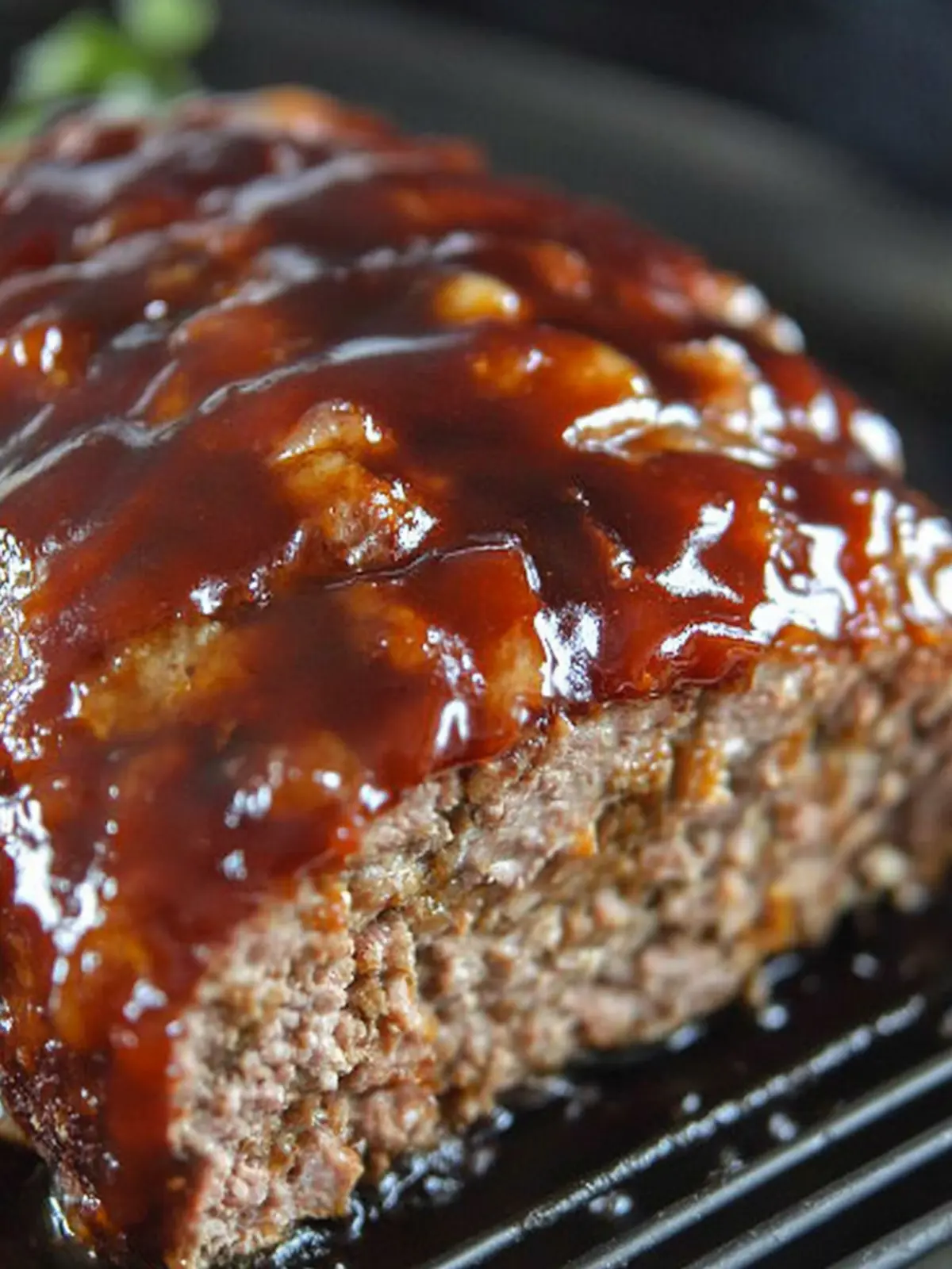 Bourbon Glazed Meatloaf