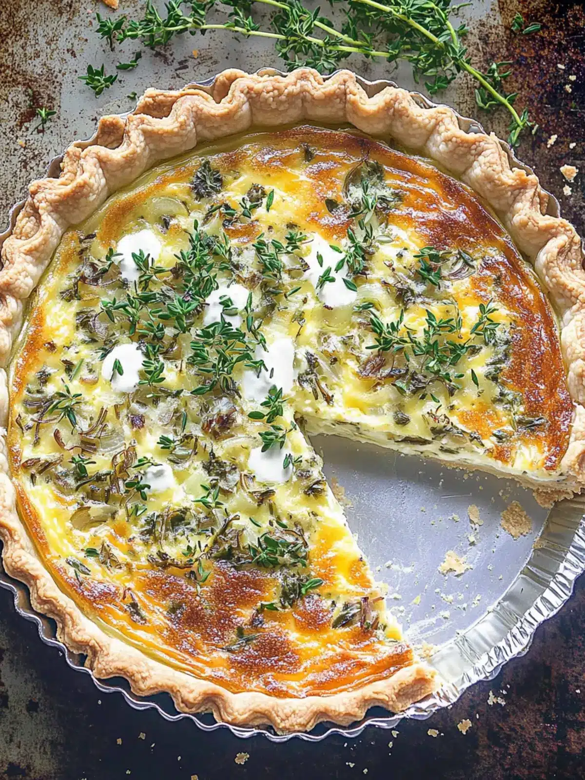 Delicious Sweet Onion and Herb Quiche for Effortless Meals 5 Sweet Onion and Herb Quiche