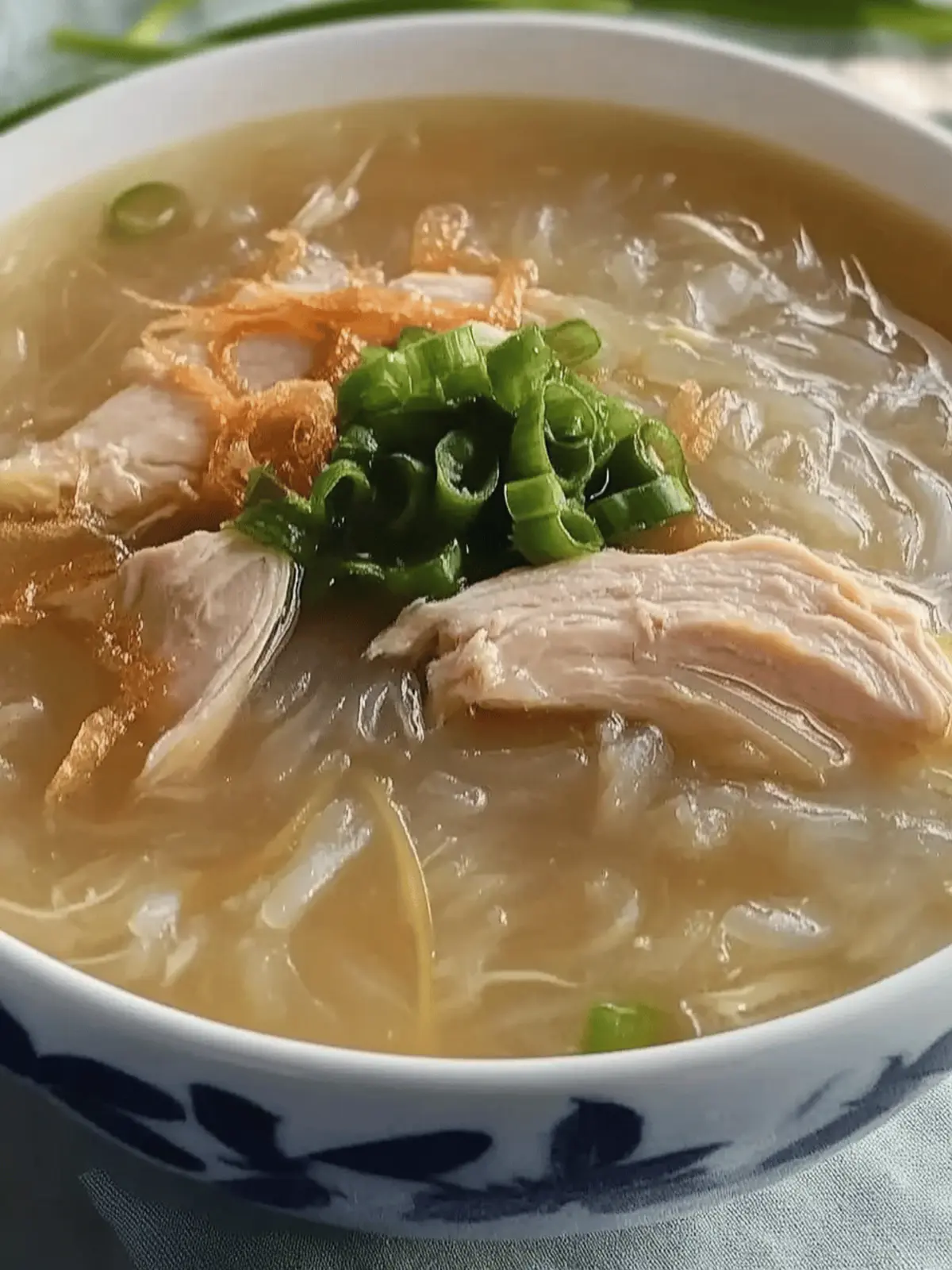 Soulful Chicken Long Rice Soup for Cozy Nights 2 Chicken Long Rice Soup