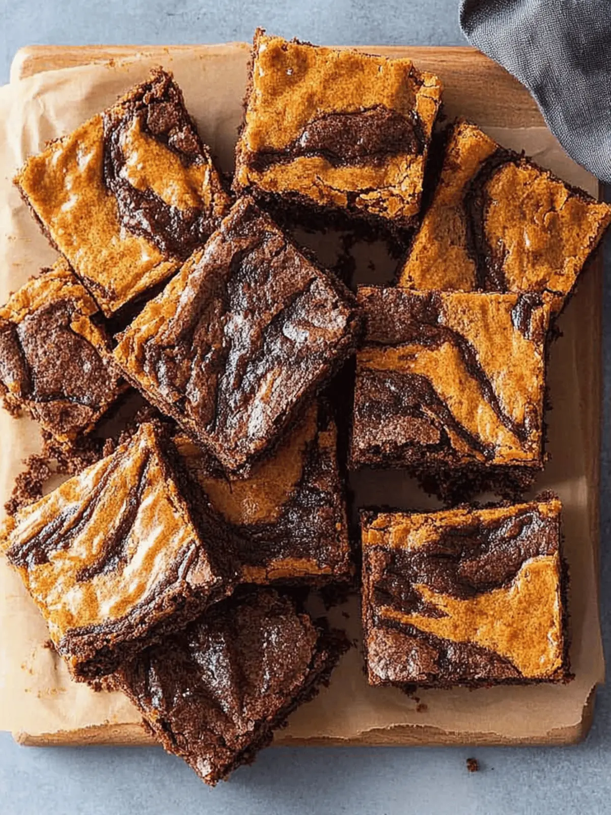Delicious Pumpkin Brownies That Bring Fall to Your Table 2 Pumpkin Brownies