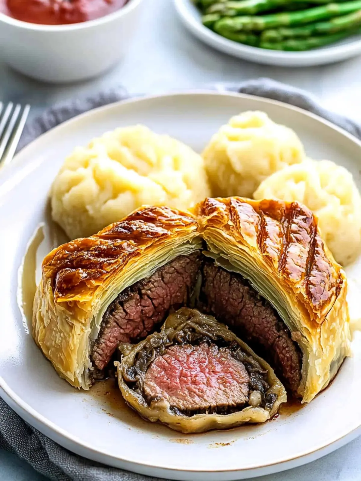 Gourmet Beef Wellington with Mushroom Duxelles Magic 3 Beef Wellington with Mushroom Duxelles
