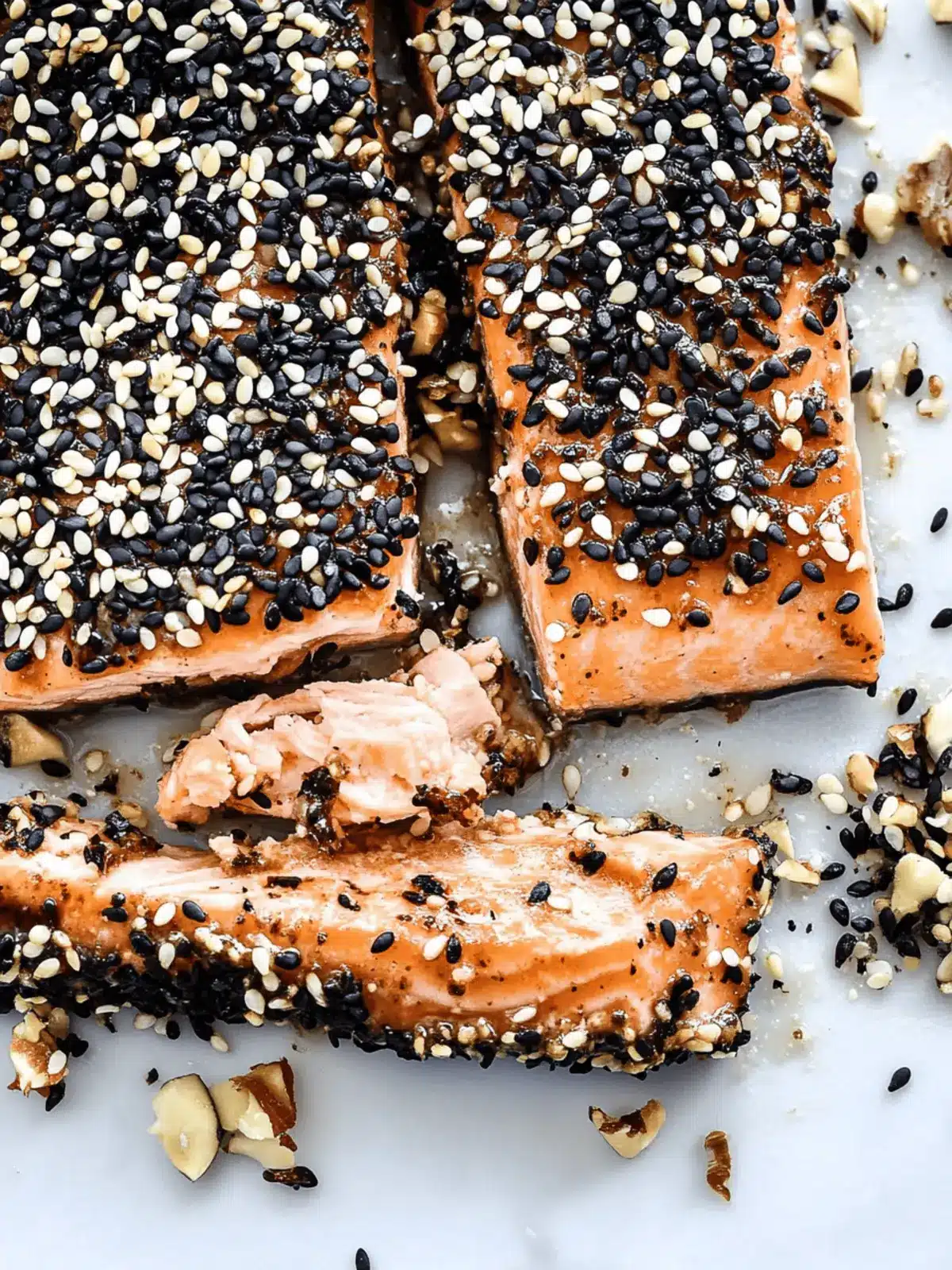 Spicy Sesame Salmon