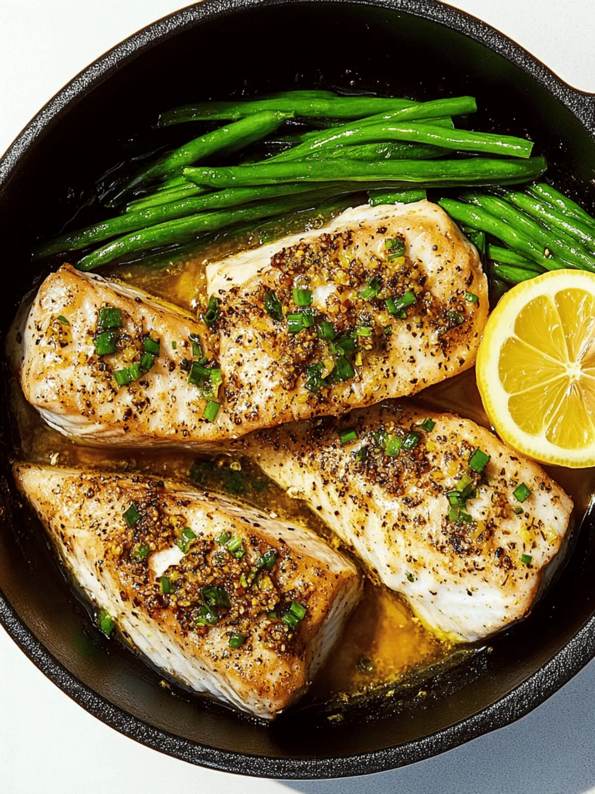 Garlicky Lemon Mahi-Mahi