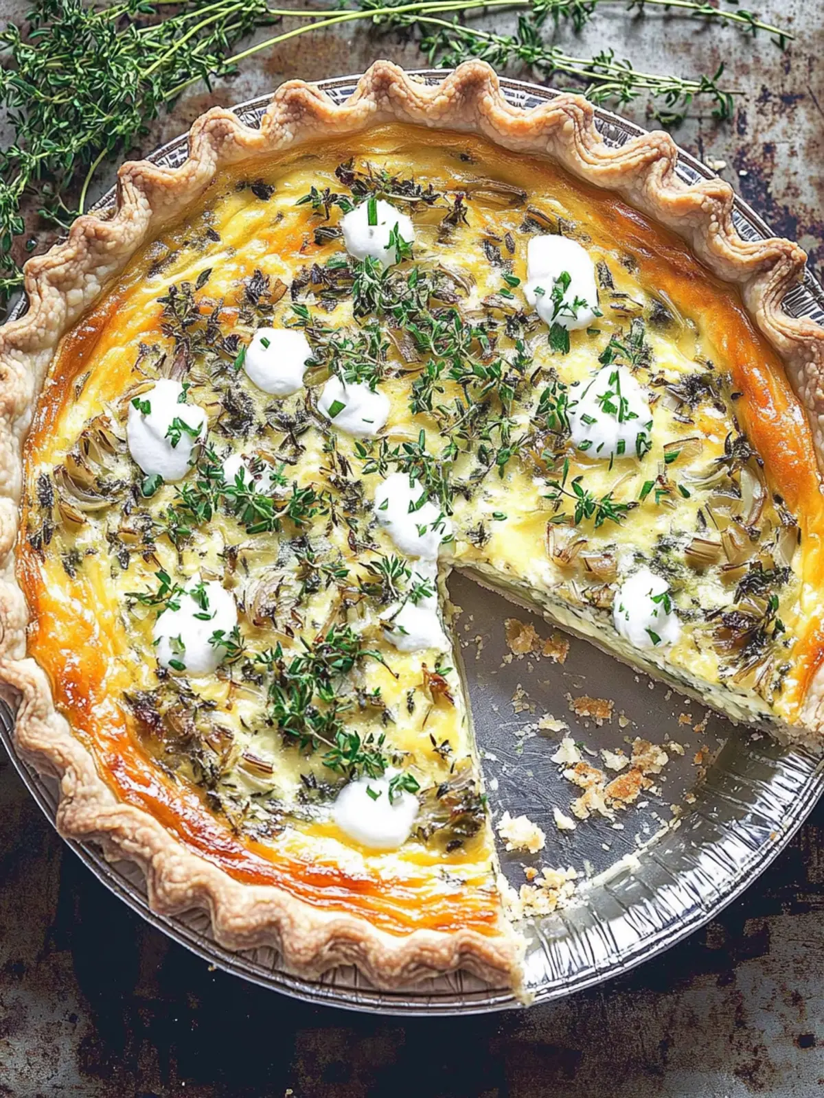Delicious Sweet Onion and Herb Quiche for Effortless Meals 3 Sweet Onion and Herb Quiche