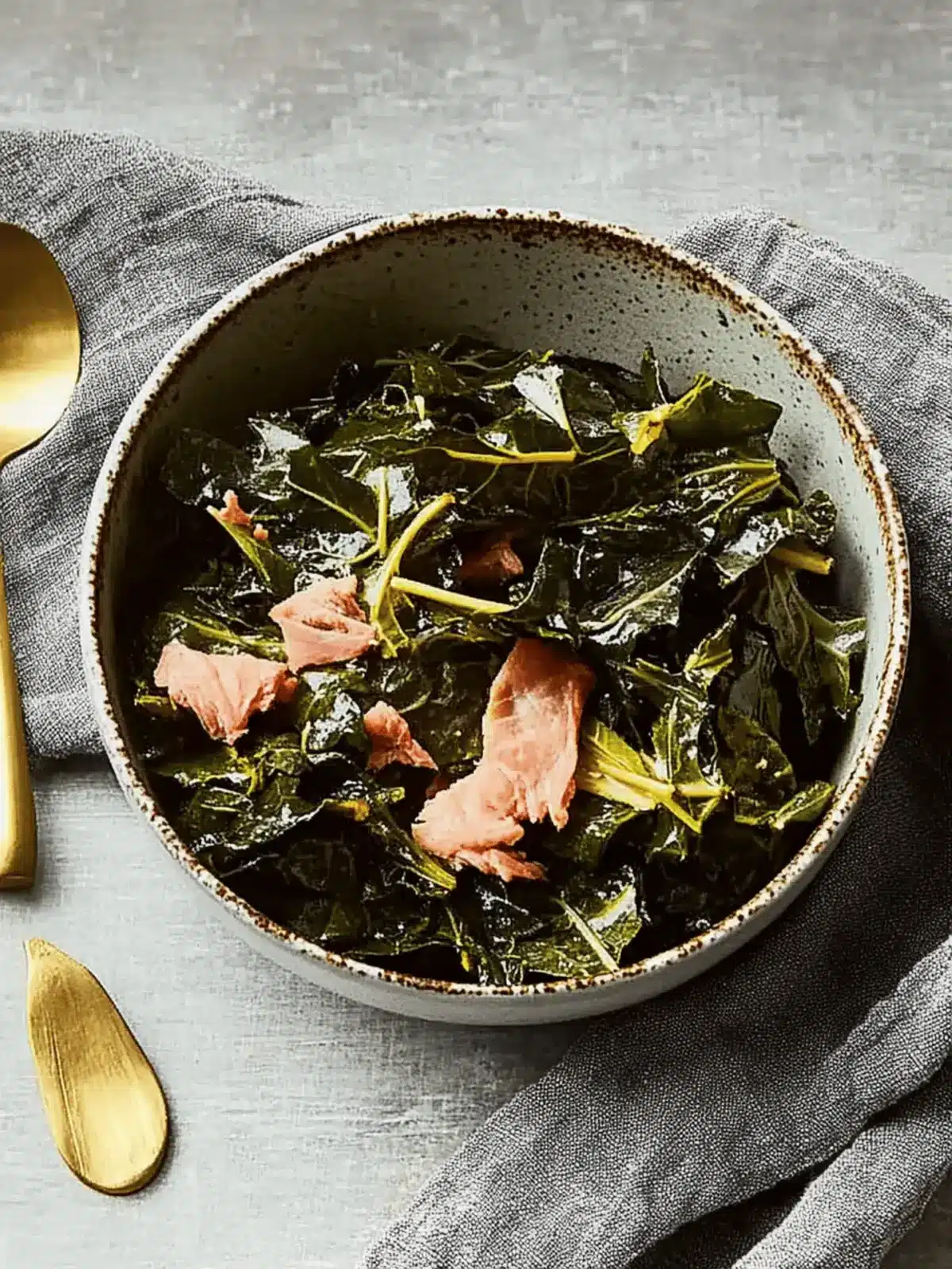 Savor the Taste of Kickin' Collard Greens Made with Love! 4 Kickin' Collard Greens