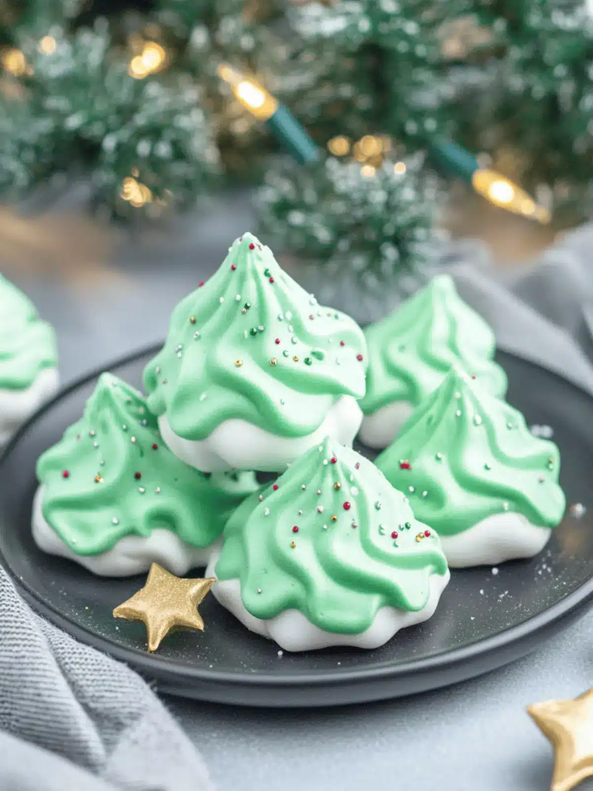 Deliciously Easy Christmas Meringue Cookies with a Fun Twist 2 Christmas Meringue Cookies