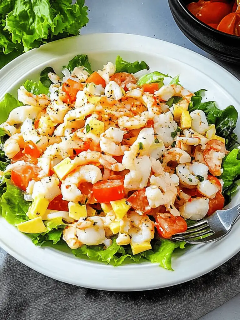 Easy Seafood Salad