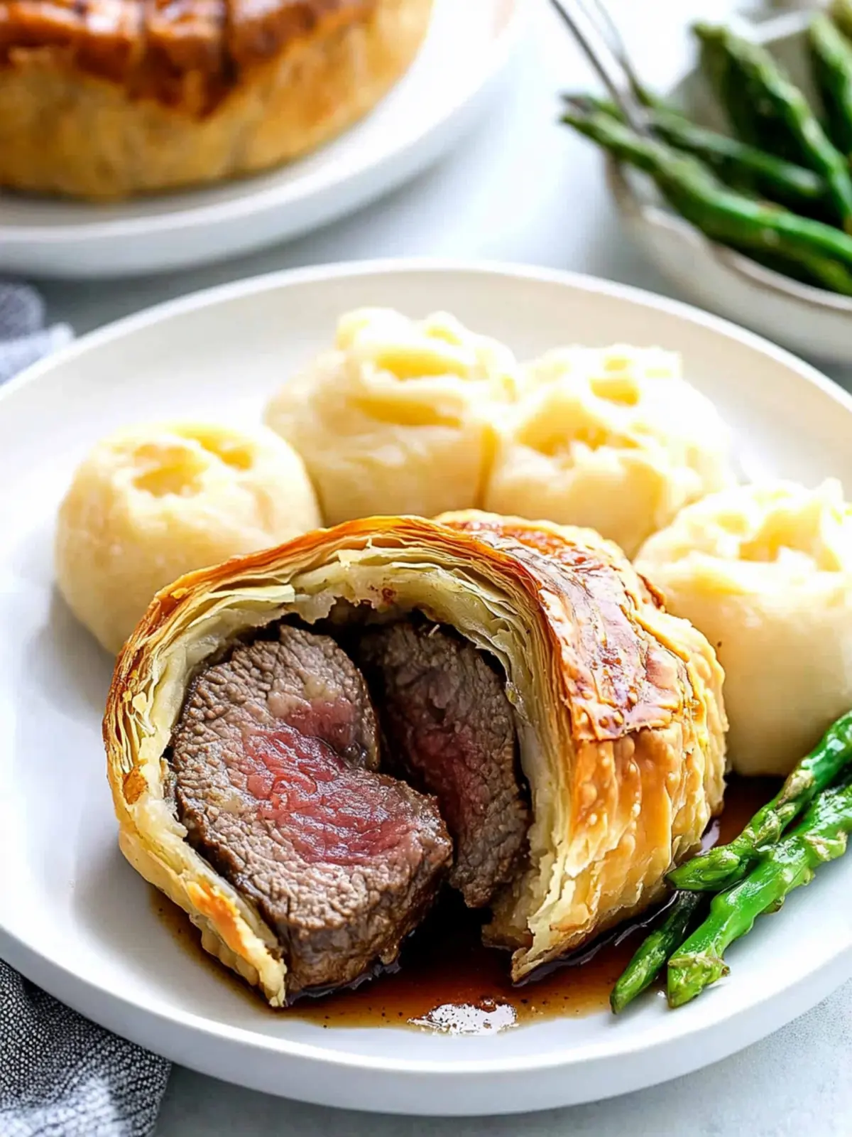 Gourmet Beef Wellington with Mushroom Duxelles Magic 4 Beef Wellington with Mushroom Duxelles