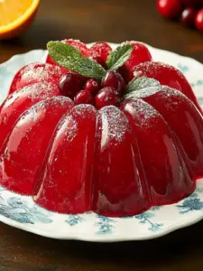 Cranberry-Orange Jell-O Salad