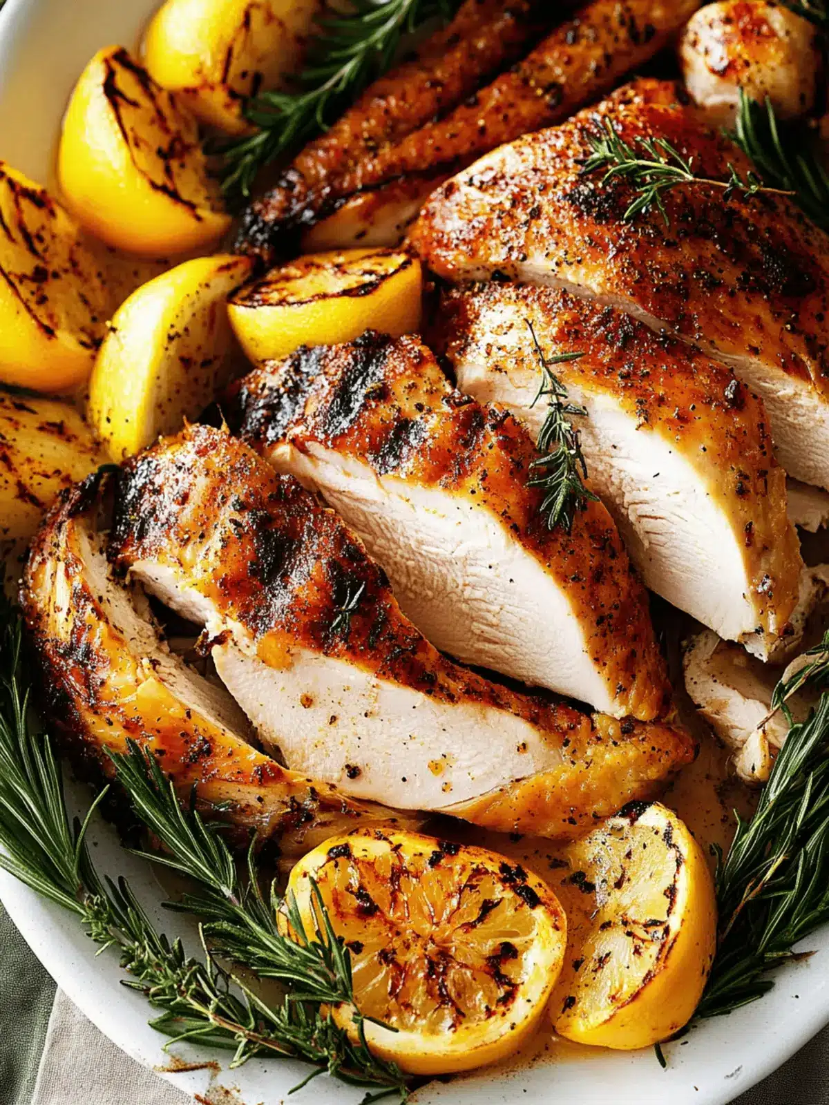 Grilled Turkey Bliss: Juicy Flavor for Your Holiday Feast 5 Grilled Turkey
