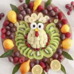 This Turkey Fruit Board Is a Fun Thanksgiving Food For Kids!