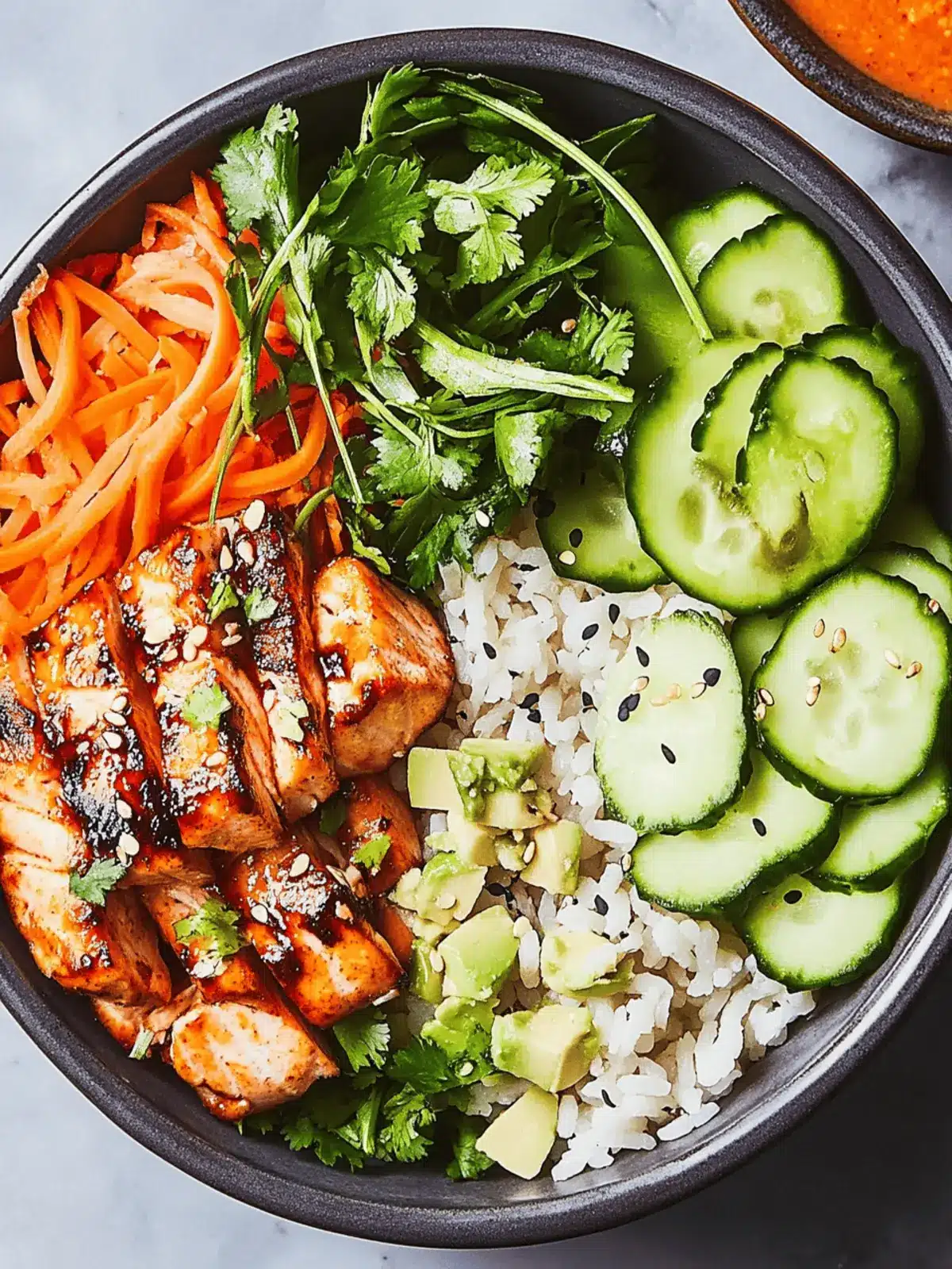 Spicy Salmon Bowls