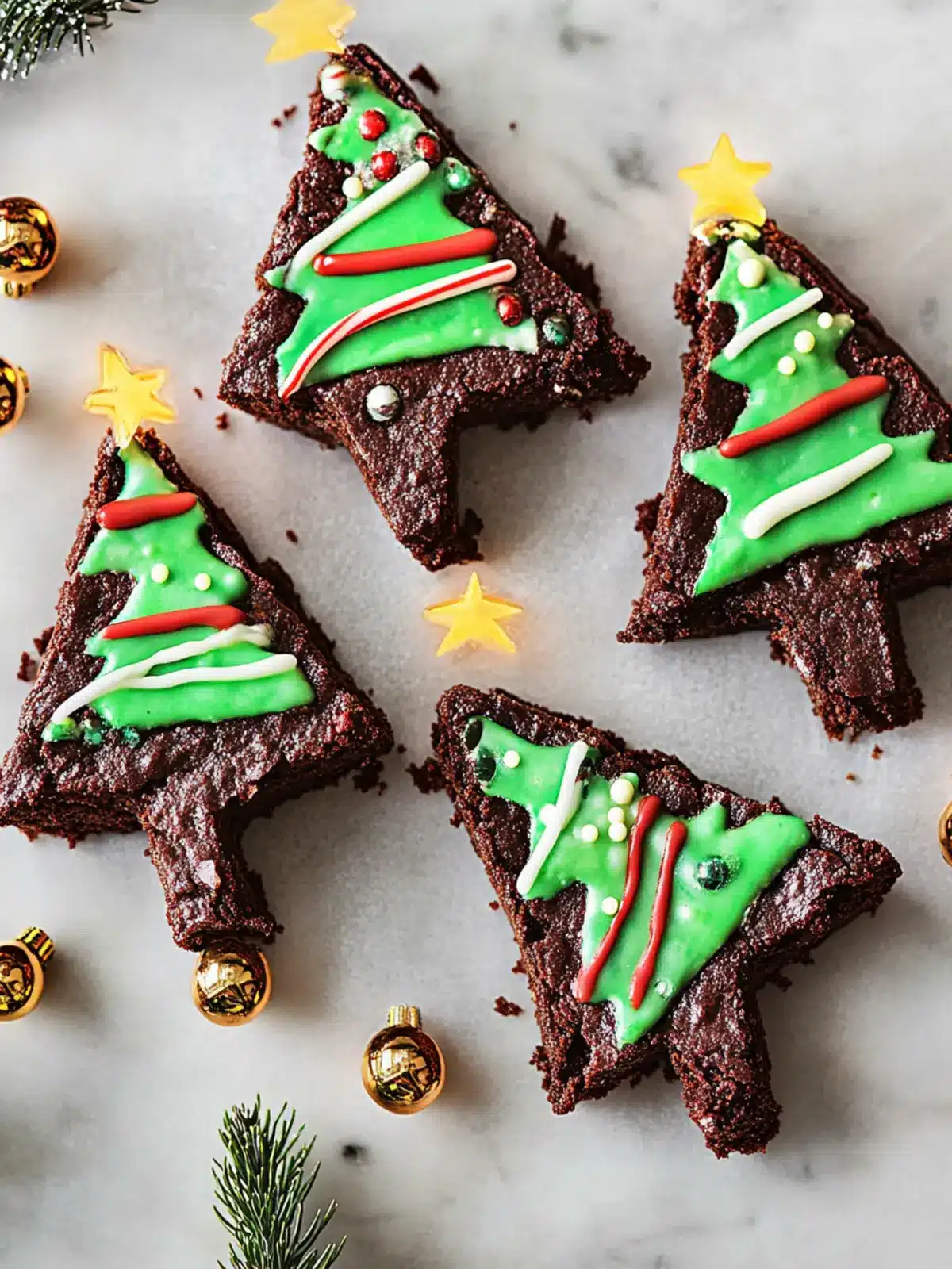 Delicious Christmas Tree Brownies: A Festive Family Treat 4 Christmas Tree Brownies