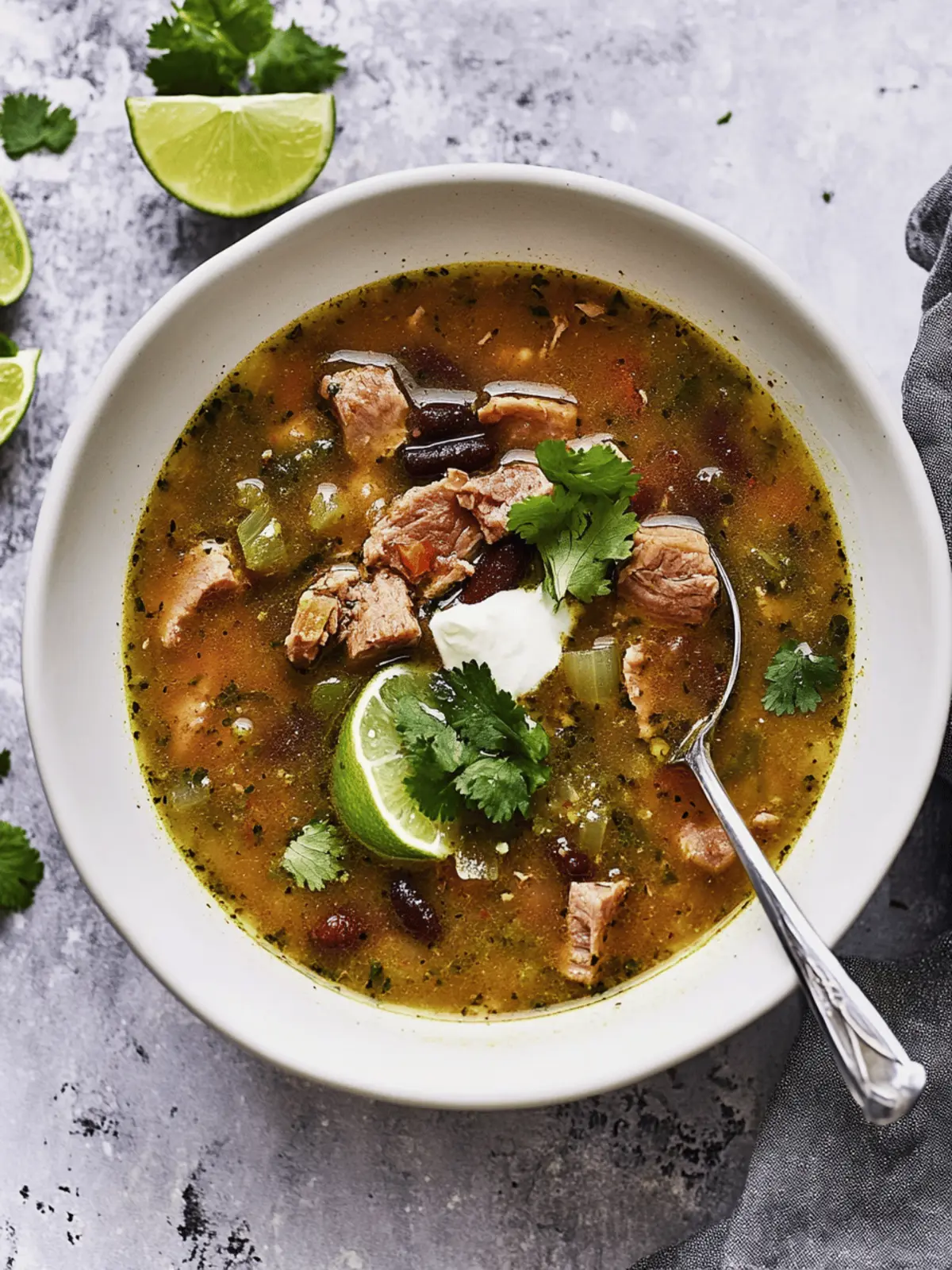 Savor the Warmth: Bold Green Chili Pork Stew Recipe 2 Green Chili Pork Stew