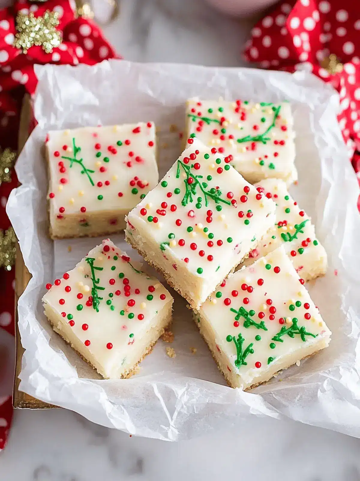 Holiday Magic: Easy Christmas Sugar Cookie Bars Recipe 5 Christmas Sugar Cookie Bars