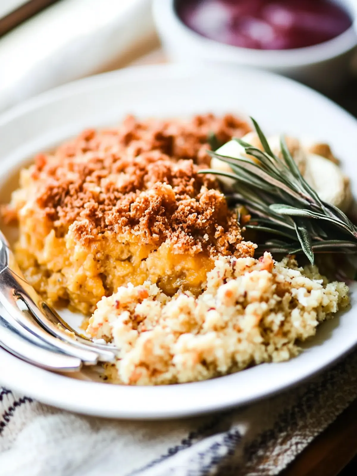 Irresistible Butternut Squash Casserole with Crunchy Pecan Topping 5 Butternut Squash Casserole