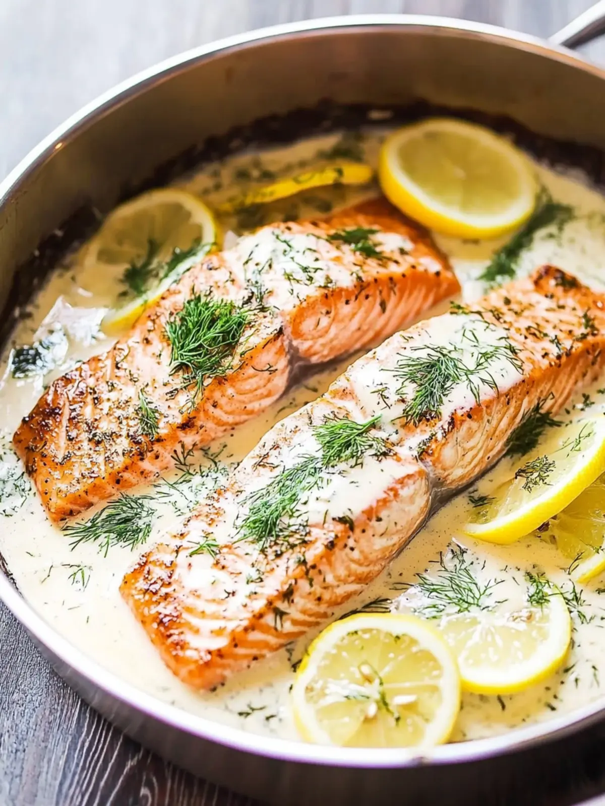 Creamy Lemon Dill Salmon Ready in 30 Minutes for Dinner Bliss 4 Creamy Lemon Dill Salmon