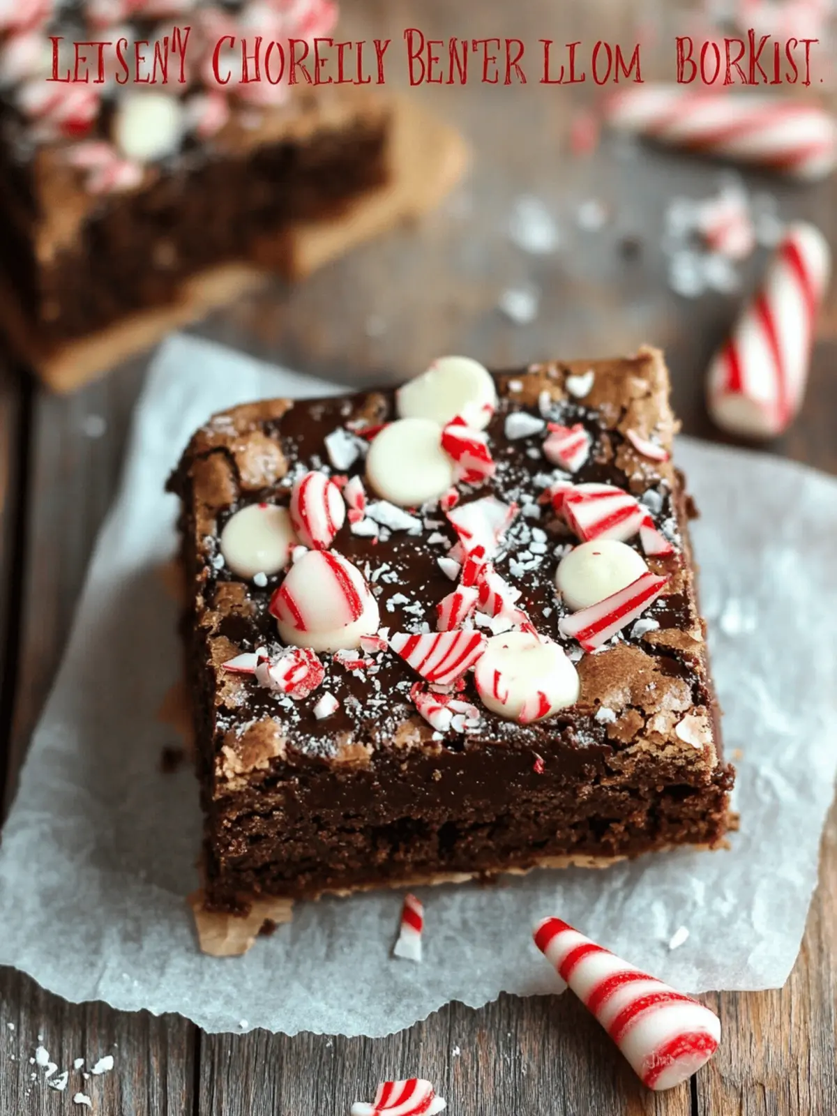Decadent Chocolate Covered Peppermint Blondies You'll Love 4 Chocolate Covered Peppermint Blondies