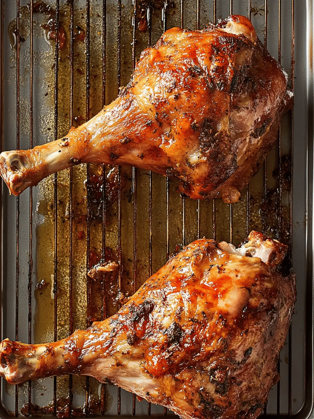 Tender Roasted Turkey Legs for Effortless Holiday Feasting 2 Roasted Turkey Leg