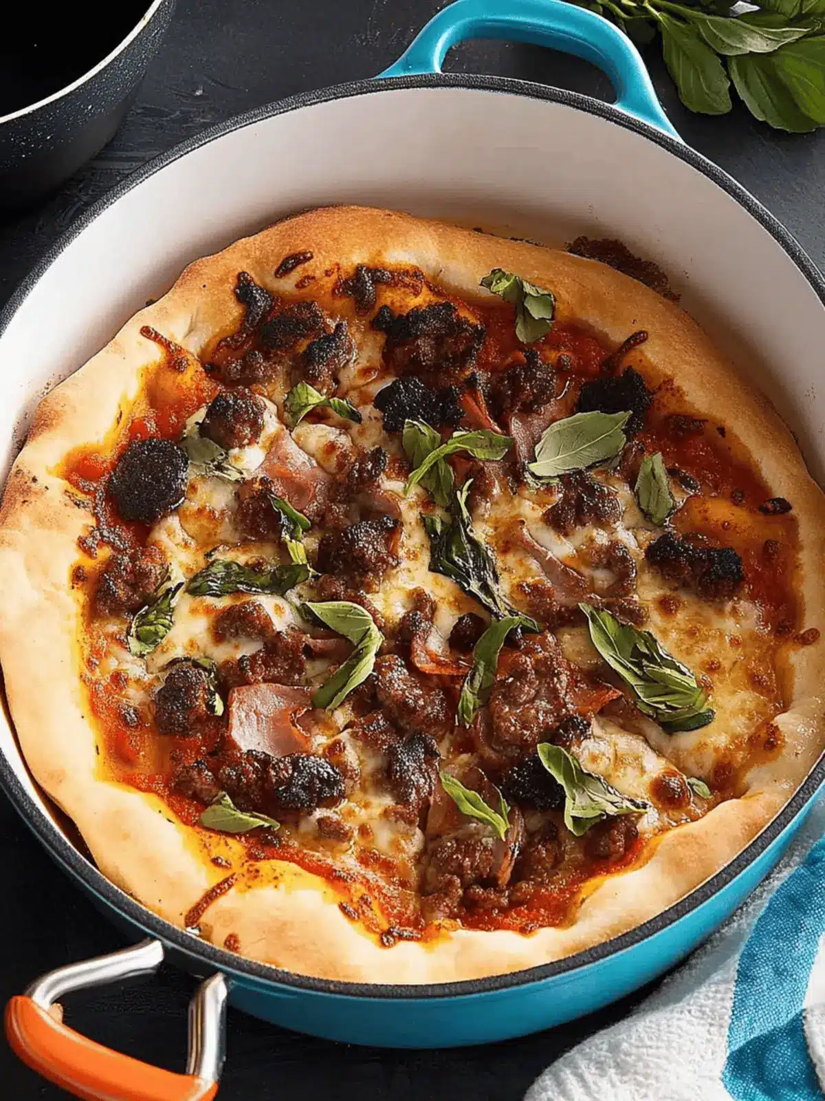 Dutch Oven Pizza