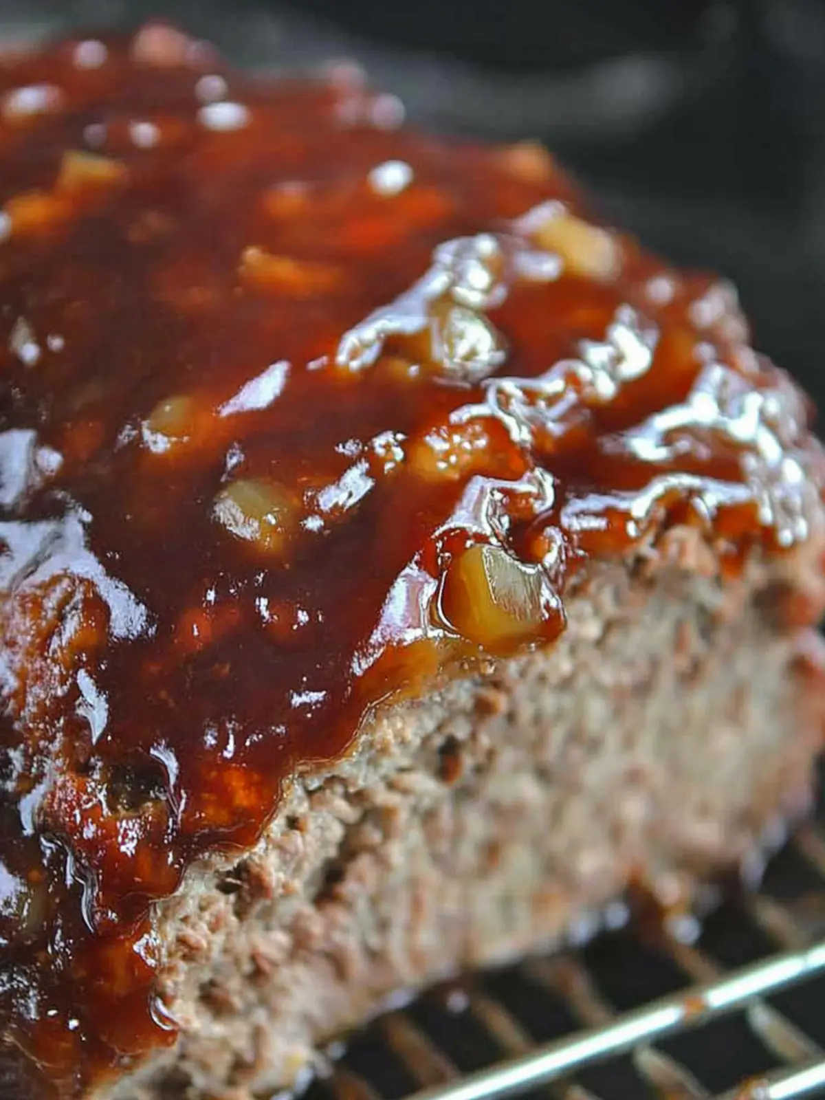 Bourbon Glazed Meatloaf