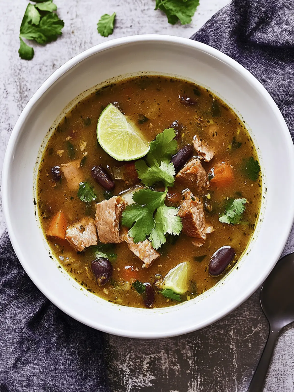 Savor the Warmth: Bold Green Chili Pork Stew Recipe 3 Green Chili Pork Stew