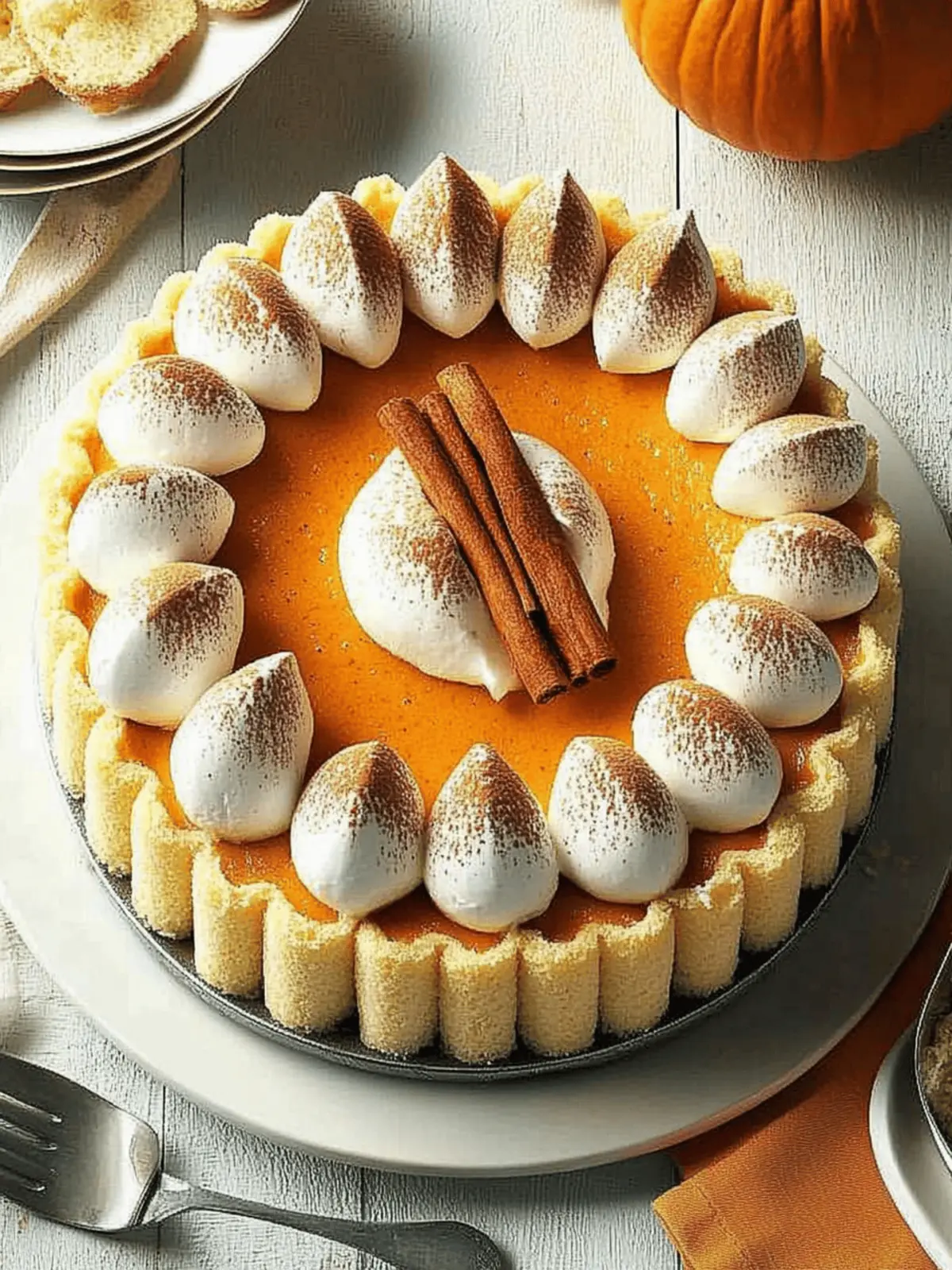 Creamy No-Bake Pumpkin Charlotte to Elevate Your Fall Desserts 2 Pumpkin Charlotte