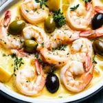 Savory Shrimp in Lemon Sauce with Olives for a Quick Dinner 10 Shrimp in Lemon Sauce with Olives
