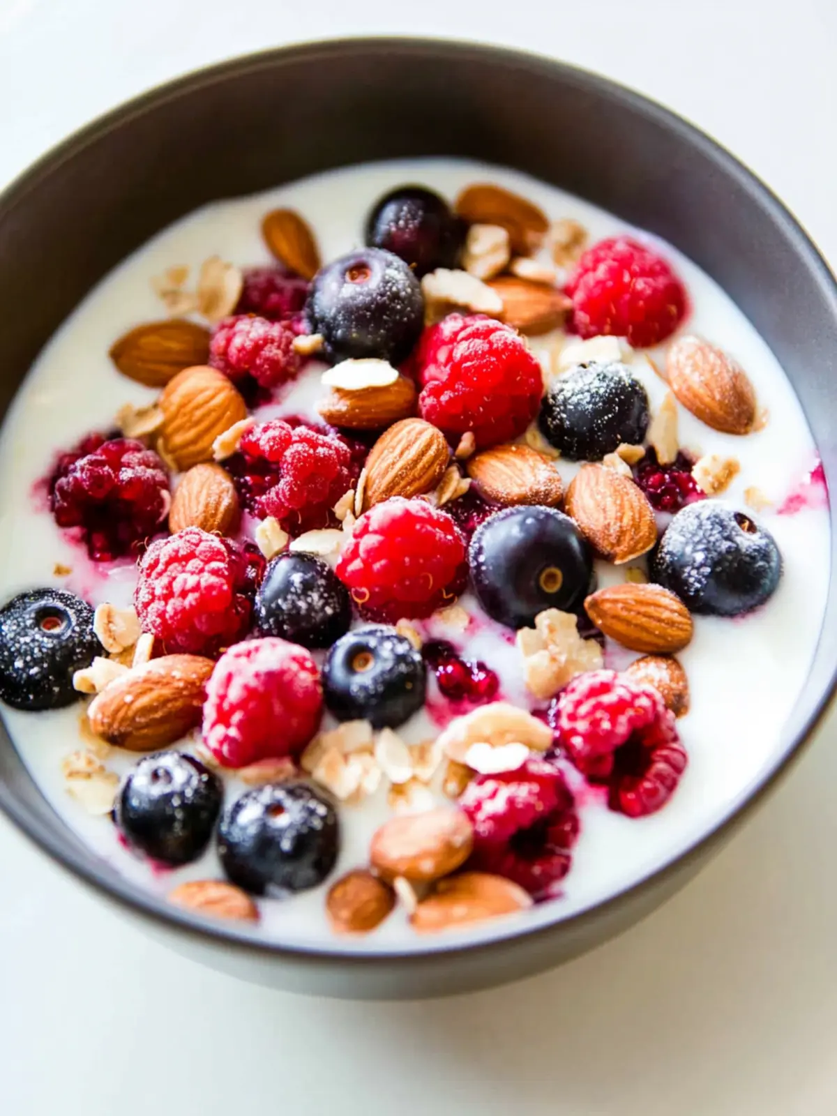 Yogurt with Berries and Nuts: A Quick & Healthy Breakfast Delight 3 Yogurt with Berries and Nuts