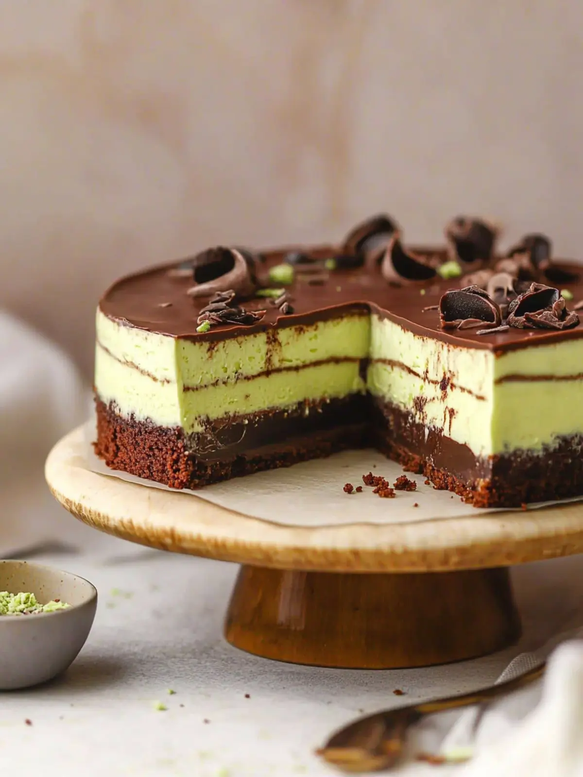 No Bake Dubai Chocolate Cheesecake for Effortless Indulgence 4 No Bake Dubai Chocolate Cheesecake