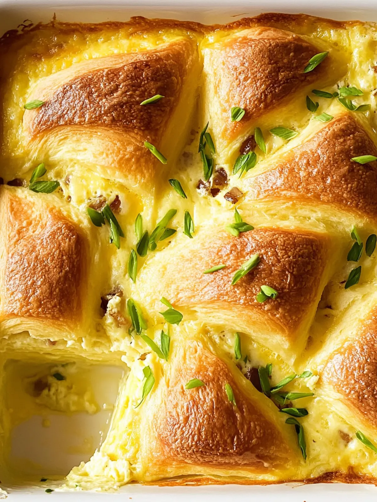 Crescent Roll Breakfast Casserole That Everyone Will Love 2 Crescent Roll Breakfast Casserole