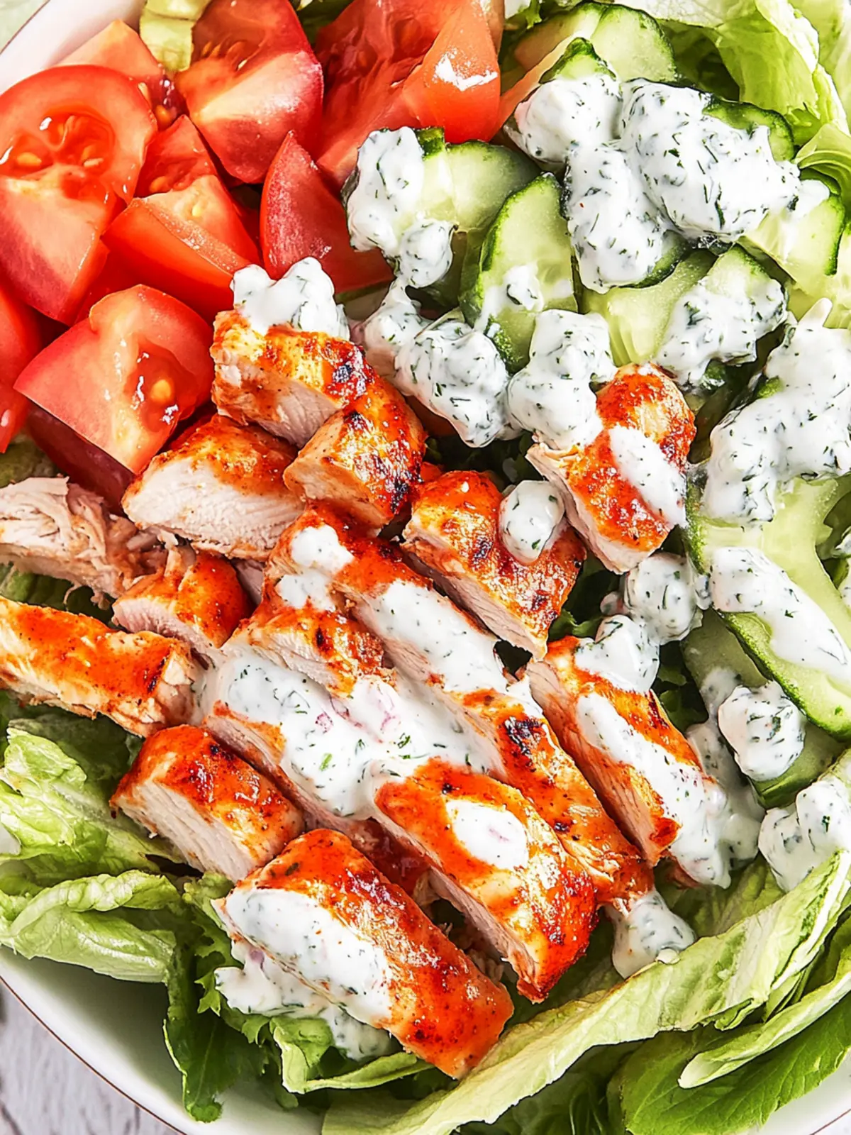 Buffalo Chicken Salad: A Game Day Twist on Comfort Food 4 Buffalo Chicken Salad