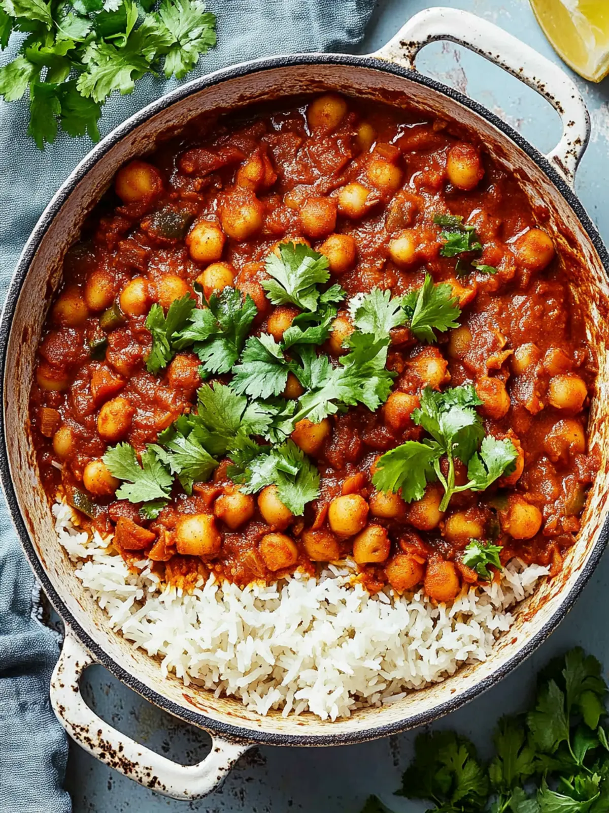 Flavor-Packed Chana Masala: Your Quick Vegan Comfort Meal 3 Chana Masala