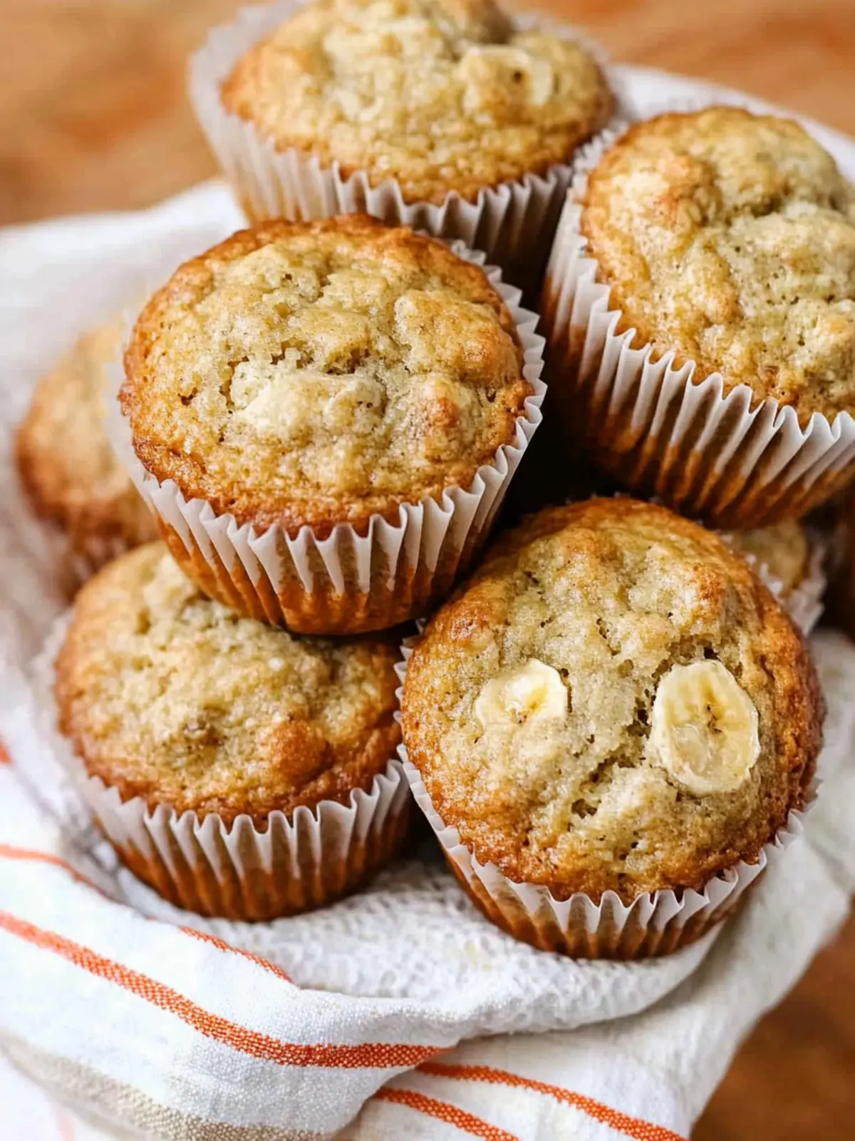 Irresistibly Soft Banana Muffins for Overripe Bananas 2 Banana Muffins