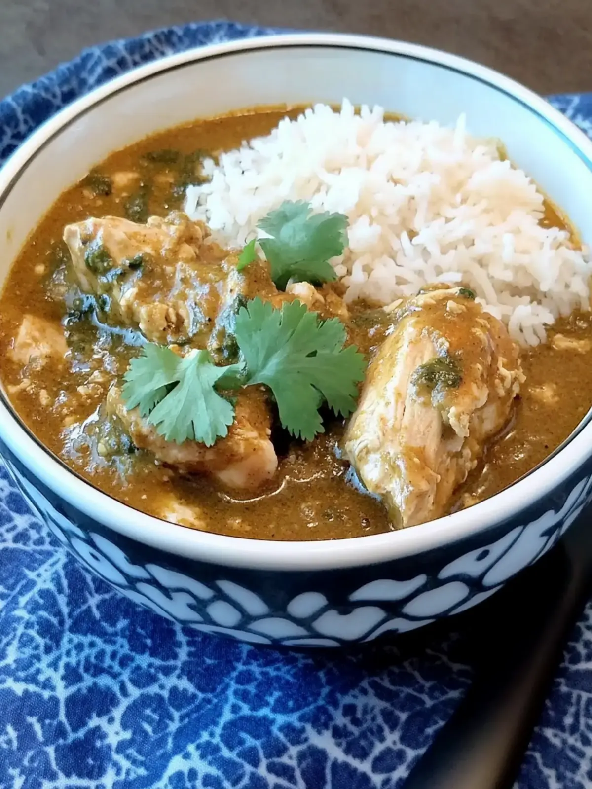 Indian Chicken Korma in the Slow Cooker