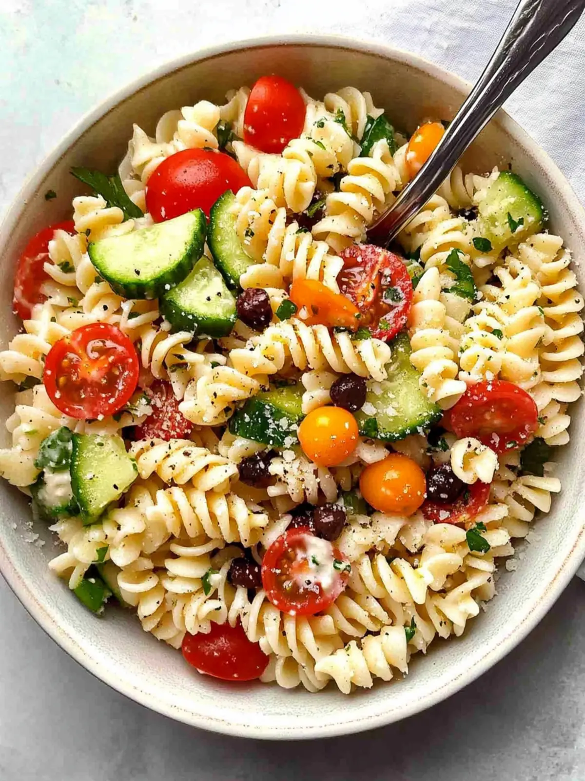 Vibrant Pasta Salad with Feta That Elevates Any Picnic 4 Pasta Salad