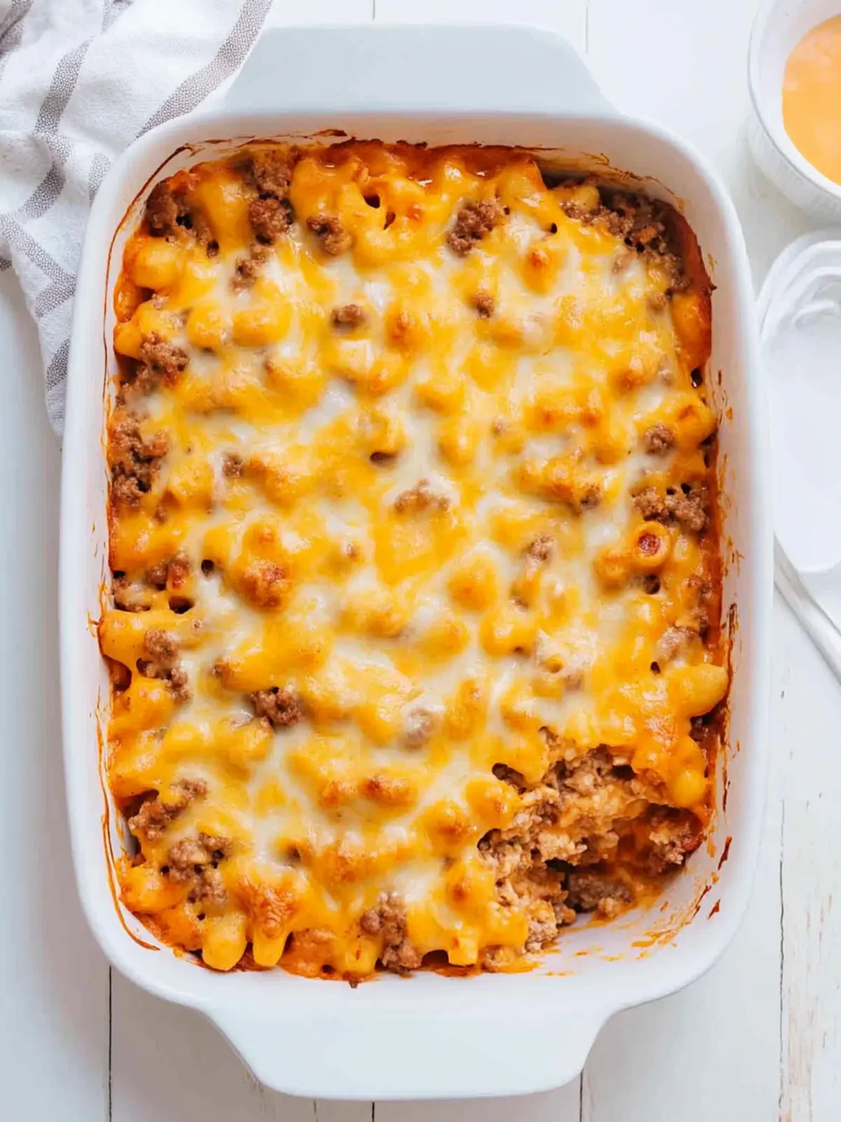 Cheeseburger Casserole: Quick, Easy Comfort Food Delight 2 Cheeseburger Casserole (Quick + Easy Recipe!)