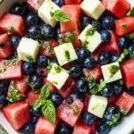 Zesty Watermelon Blueberry Salad Perfect for Summer Picnics 6 Watermelon Blueberry Salad