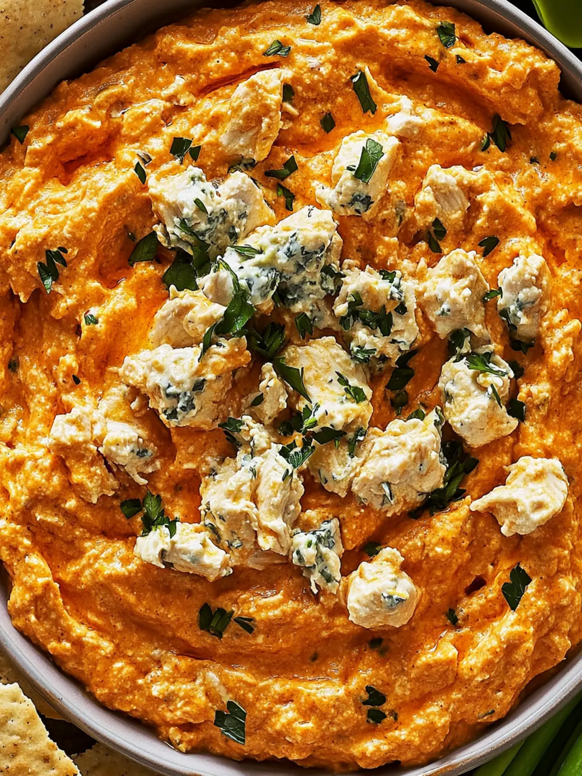 Creamy Crockpot Buffalo Chicken Dip for Effortless Entertaining 2 Crockpot Buffalo Chicken Dip