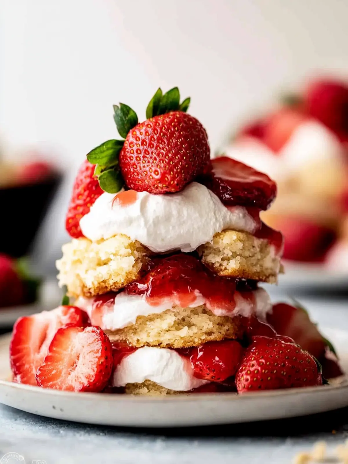 Delicious Homemade Strawberry Shortcake for Sweet Summer Memories 5 Homemade Strawberry Shortcake
