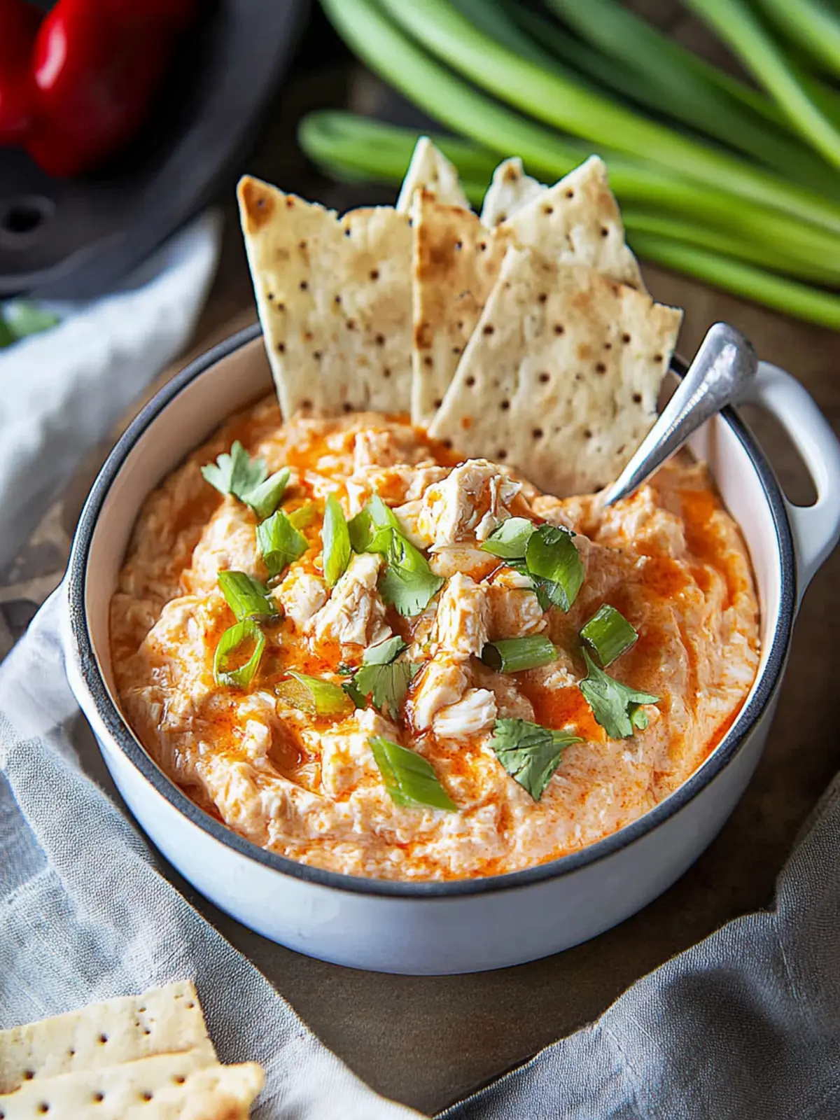 Creamy Buffalo Chicken Dip: No-Bake Party Favorite Recipe 2 Buffalo Chicken Dip