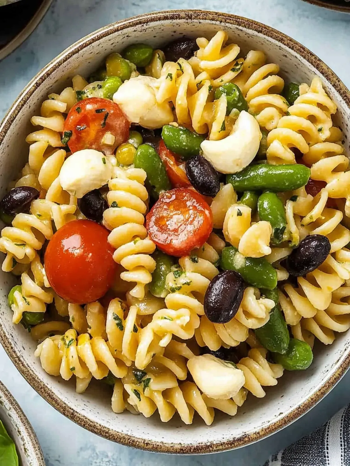 Delicious Gluten-Free Pasta Salad with a Caprese Twist 4 Gluten-Free Pasta Salad