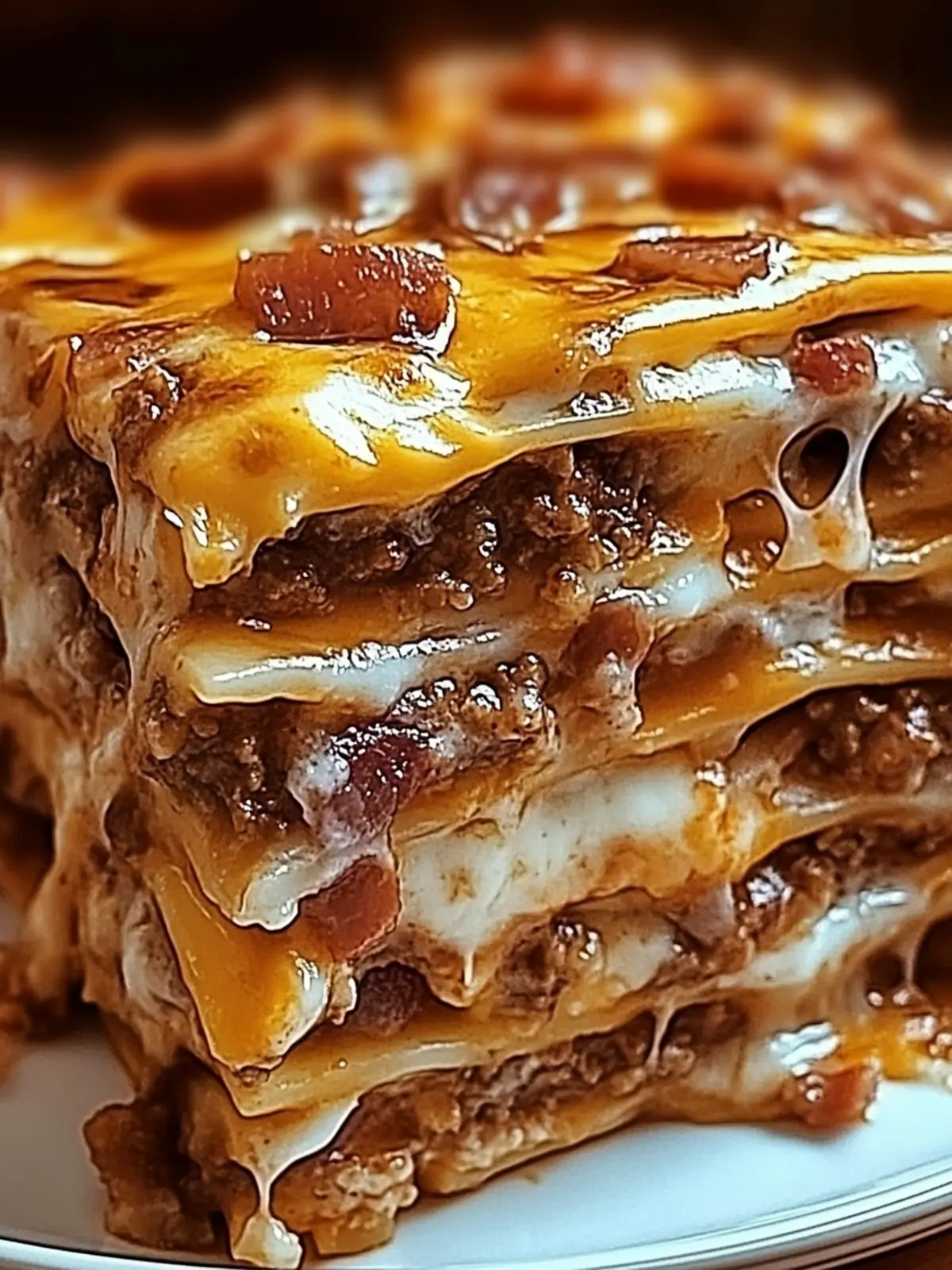 Parmesan Garlic Bacon Cheeseburger Lasagna You’ll Crave Weekly 3 Parmesan Garlic Bacon Cheeseburger Lasagna